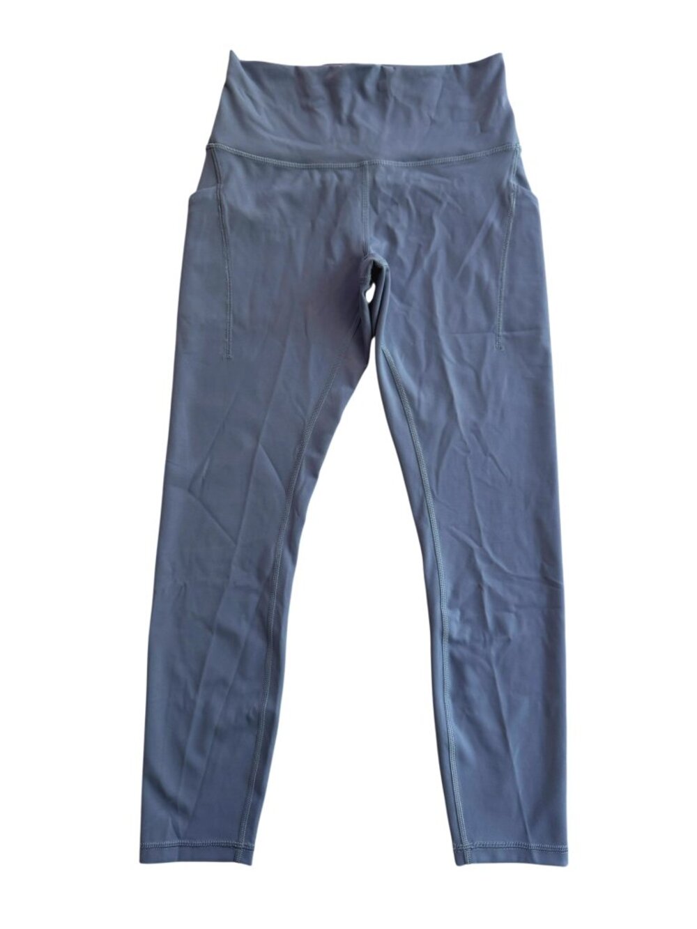LULULEMON Women’s Water Drop/Light Blue Wunder Train Leggings, 25” Inseam, Sz 8